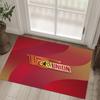 Union Berlin FC Design Kristall Samt Teppich Gemütlich Non?Rutschfester Teppich mit Aufdruck für Schlafzimmer Wohnzimmer Eingang