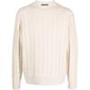 Acne Studios Sweater Men's White POIZON240717479