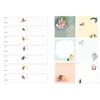 Impress Fuwakoro Kotori Schedule Book 2027 B6 Size Bird Calendar Diary