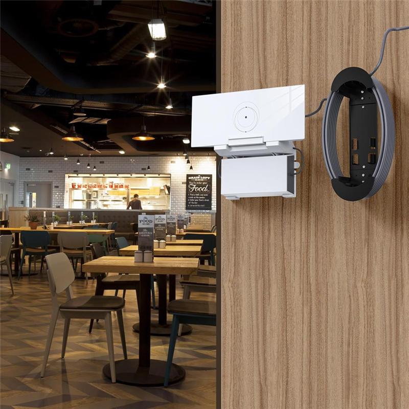 

ABNR For Starlink Gen 3 Router Mount 2 In 1 Wall Holder Mounting Bracket Kit Router Bracket For Router And Power Supply
