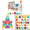 Childrens Wooden Alphabet Puzzle Toy With Recording Function For Early Learning And Brain Development