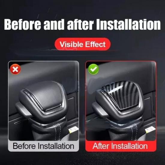 Console Gear Shift Knob Cover Trim For Toyota Land Cruiser Prado LC250 2024