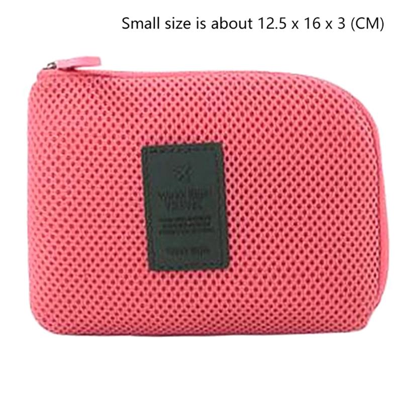 

Digital Storage Bag Usb Data Cable Organizer Earphone Wire Bag Simple Shockproof Travel Storage Bag Electronics Accessories