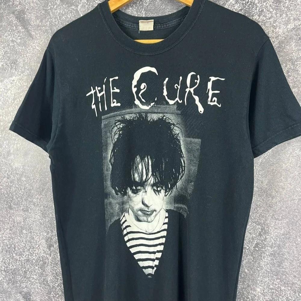 The Cure Robert Smith Vintage Rock Band Unisex T shirt Vtg S5XL L