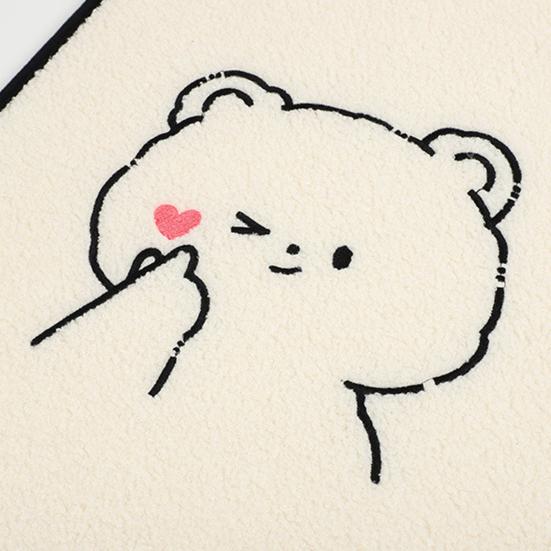 Cute Seat Cushion Washable Portable Bear