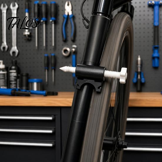 Strumento per centrare ruote di bicicletta, Strumento di regolazione cerchi bici stampato in 3D, Centraruote per bicicletta con elastico, Strumenti di riparazione per biciclette MTB, da strada e mountain bike