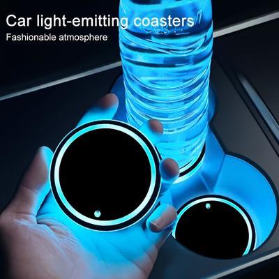 Illuminate Your Car with Colorful Smart Glowing Water Roller Coaster Ambient Lights!