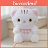 Cute And Cuddly Plush Cat Keychain Accessory For Bags And Keys Multiple Colors