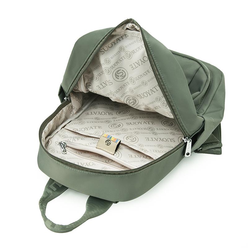 Fashion Daypack for Women Top Quality Waterproof Nylon Backpack Large Capacity School Bag Student Bookbag Ladies Travel Rucksack