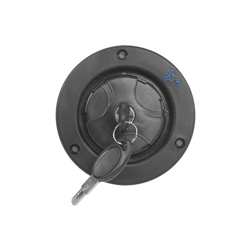 Lockable Gravity Water Fill Hatch Inlet Filter - Durable & Leak-Proof for RV/Boat/Camper/Trailer/Black Caravan Accessories