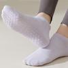 1 Pair Women Low Cut Socks Fitness Dance Yoga Socks Mesh Breathable Anti-Slip Floor Pilates Socks Professional Sprots Supplies