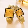 Men Watch Business Middle East Classic Simple Stainless Steel Couple Watch Waterproof Women Fashion Quartz Clock Wristwatches