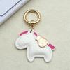 Instant Money Cartoon Pony Pendant Keychain for Couples