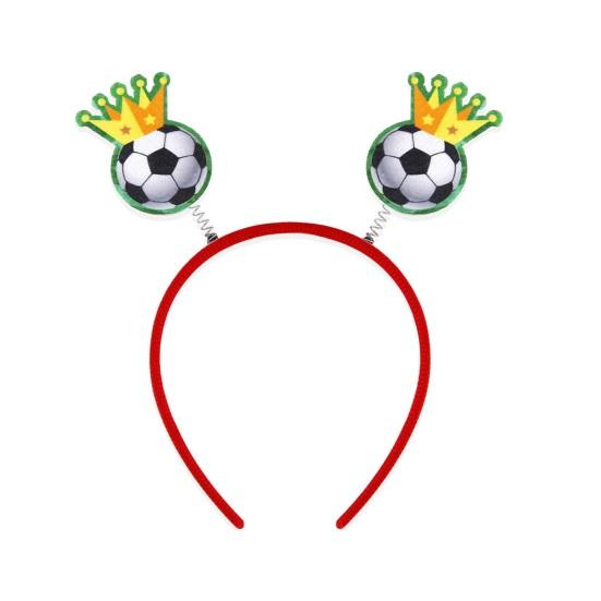 

Football Headband Soft Lightweight Stretchy Fit Hair Hoop Football Match Cheering Props Game Day Training Fan Gatherings Football Accessory One Size C