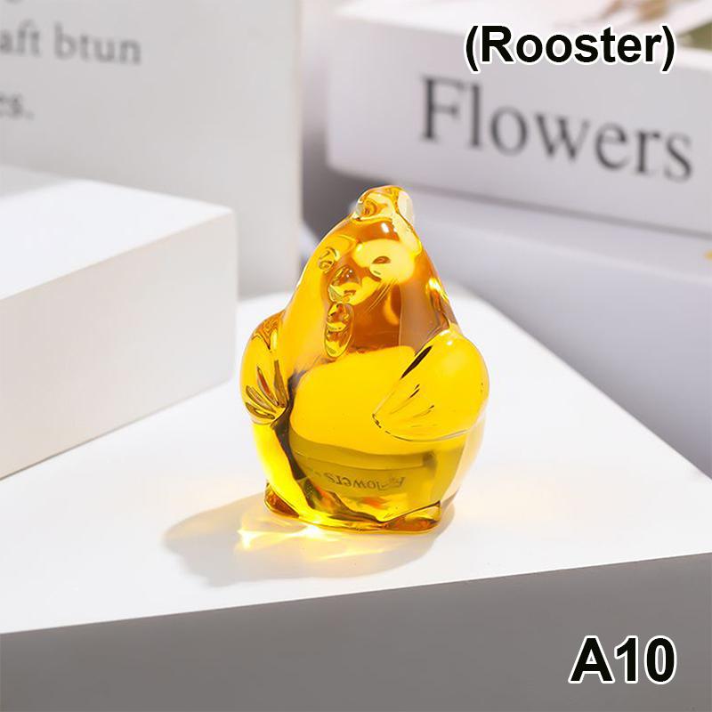 

Mini Twelve Zodiac Ornaments Cute Little Animal Model Mouse Ox Tiger Rabbit Dragon Snake Desktop Decor Home Decor Gifts