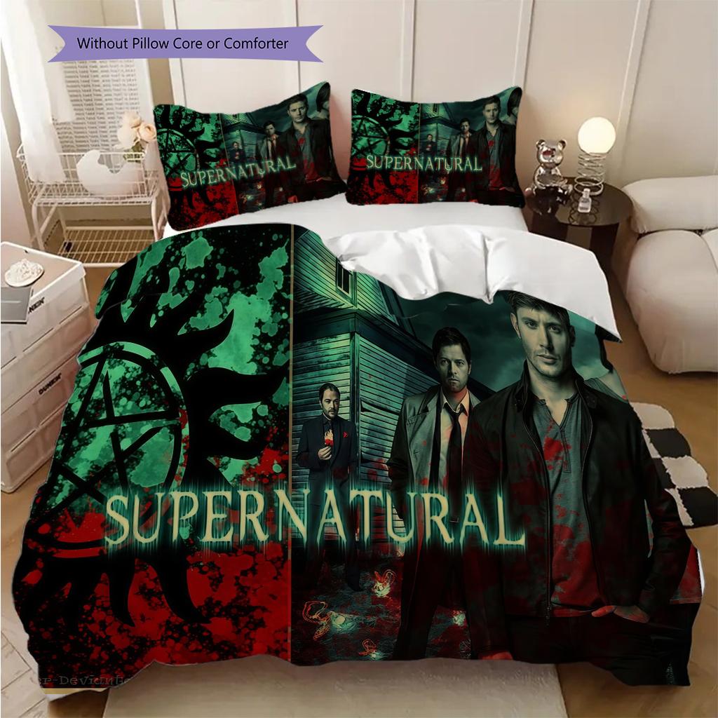 Supernatural Journey Threepiece Set 1 Duvet Cover 2 Pillowcase Without Core Duvet Cover And Pillowcase Bedding Set Soft And Comfortable