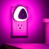 Triangle US Plug Smart LED Night Light - Energy-Saving Induction (1, 2, 4, or 6 Pack)