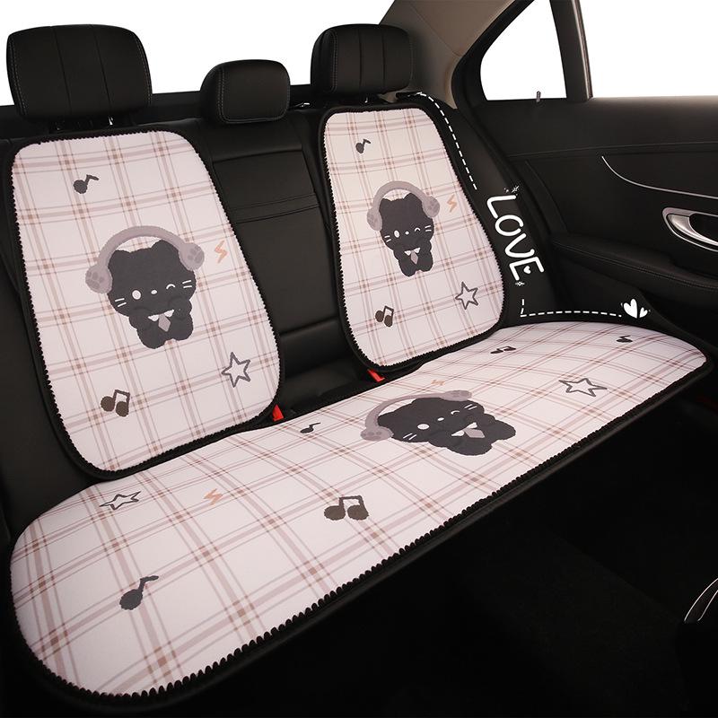 Cartoon Cute Four Seasons Car Seat Cushion for Geely ICON, Binrui, Xingrui, Boyue L, Xingyue L
