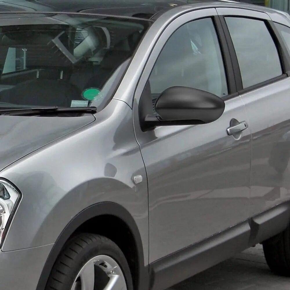 Left/Right Wing Mirror Cover Replacement For Nissan Qashqai J10 2007-2014 Side Door Rearview Mirror Cover Car Accessories