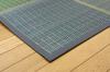 IKEHIKO FUBUKI Igusa Rug/Carpet, Approx. 174 x 261 cm, Edo-ma (Edo-ma) Size (3 Tatami Mats), Green, Made in Japan #4112203