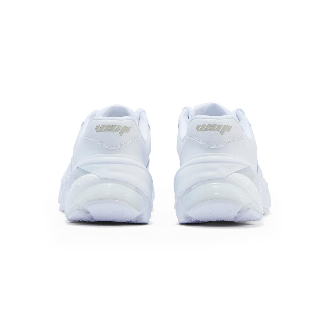 Li Ning Wu Ji Comfortable Versatile Non-Slip Wear-Resistant Low-Top Skate Shoes Women Sneakers White AZGT084-1