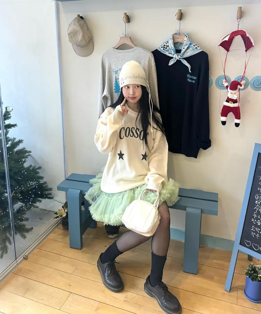 Koso Cc Star Star Knit (Ivory)