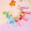 Acrylic Mahjong Sand Keychain - Elegant Car & Bag Pendant Gift