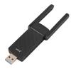 Wireless USB Adapter 1800Mbps 3Dbi High Gain Dual Antennas 2.4G 5.8GHz Network Adapter for Desktop P