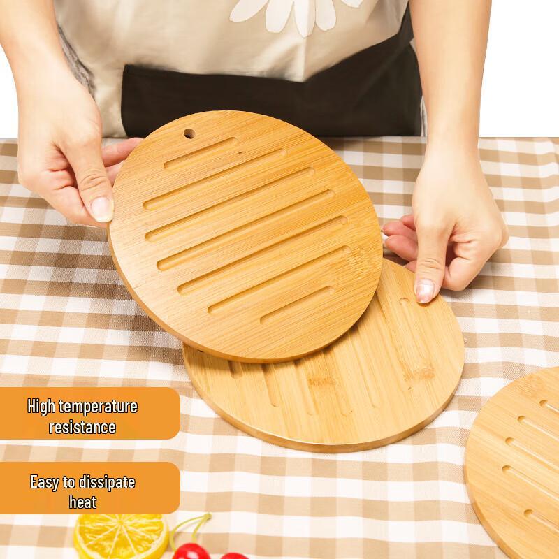 PINYU Bamboo Heat-Resistant Dining Mat