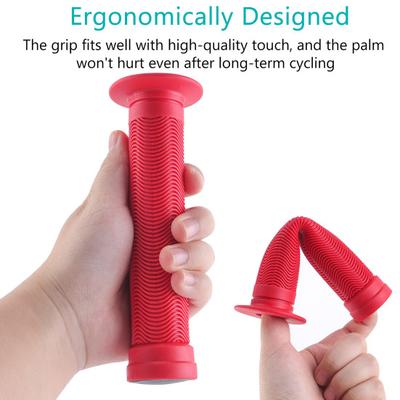 1 Pair Bicycle Handlebar Grip Non-slip Rubber Universal MTB Road Mountain Bike Handle Grip Cover Replacement Bicycle Accessories