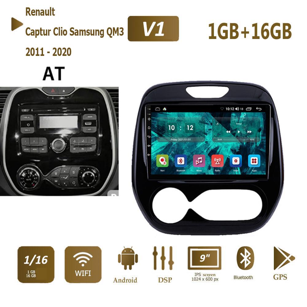 Pro Renault Captur Clio Samsung QM3 2011 - 2020 Auto Auto Android IPS DSP HU WIFI GPS navigace 2din hlavní jednotka 1+16GB