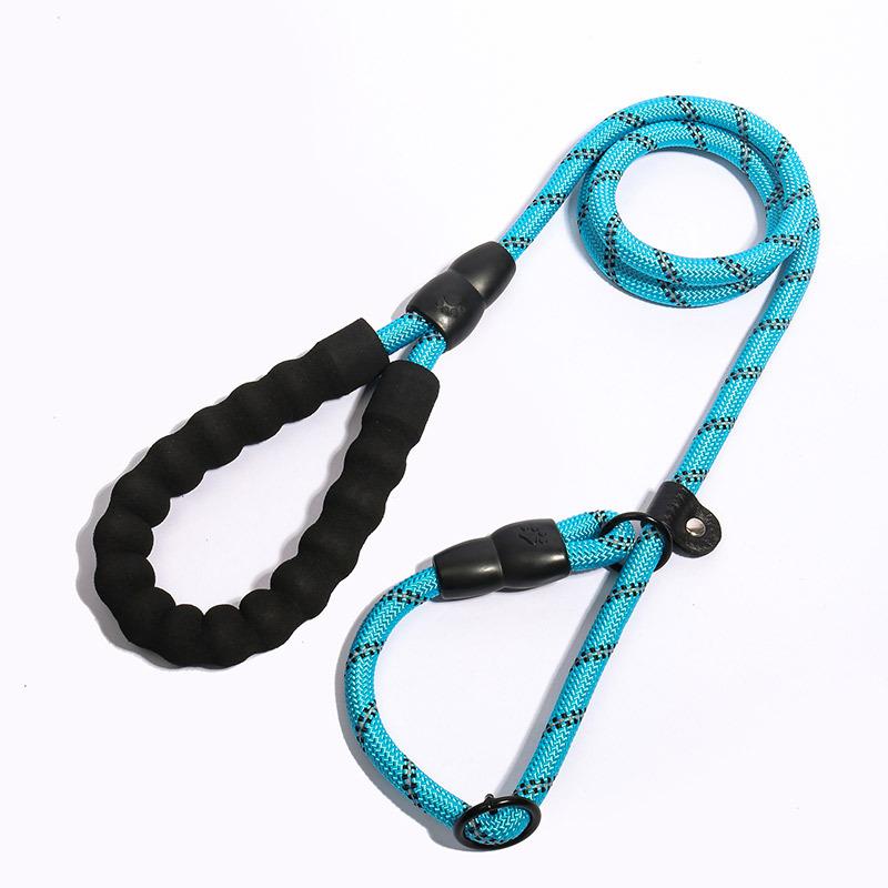 Reflective explosion-proof integrated P rope P chain pet leash dog leash walking dog rope racing rope for dog training