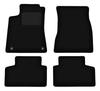 Black Velour Floor Mats For: Mercedes GLB X247 SUV (2019-)