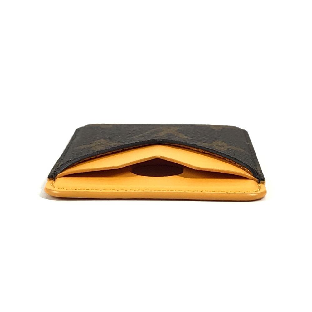 Louis Vuitton M12853 MonogramMacassar Porte Cult-Magnet MagSafe Card Case Holder