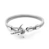 European & American Trend Anchor Men's Airplane Bracelet with Polyester Rope