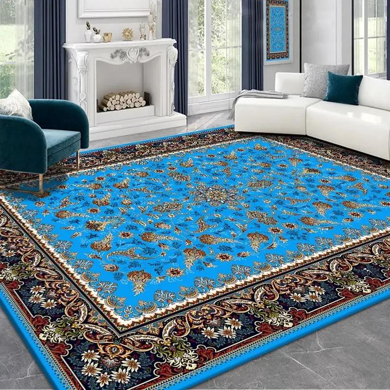 Oriental Ethnic Style Carpet Living Room Decor Persian Big Size Area Rugs Bedroom Decor 200x300 Washable Non-slip Cloakroom Mats