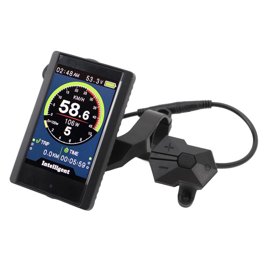 P850C Barevný displej pro elektrické kolo pro středový motor M400 G330 M620 G510, 3,2palcový IPS displej, 36V 48V 52V 60V LCD displej
