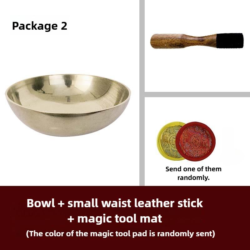 Nepal Copper Singing Bowl Handmade Healing 10cm Yoga Meditation Tibetan Miniature Singing Bowls Sound Therapy Massage Percussion Instruments