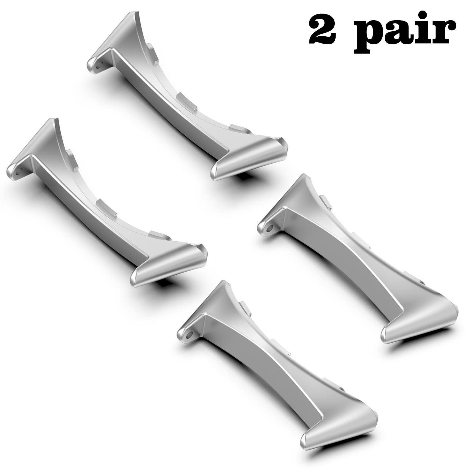 

Металлический соединитель для Google Pixel Watch 2/Pixel Watch, ремешок из нержавеющей стали 20 мм, ремешок для часов, 1/2 пары, адаптер для аксессуаров Google Pixel Watch 2 pair of connectors for Google Pixel Watch 1/2 серебряный