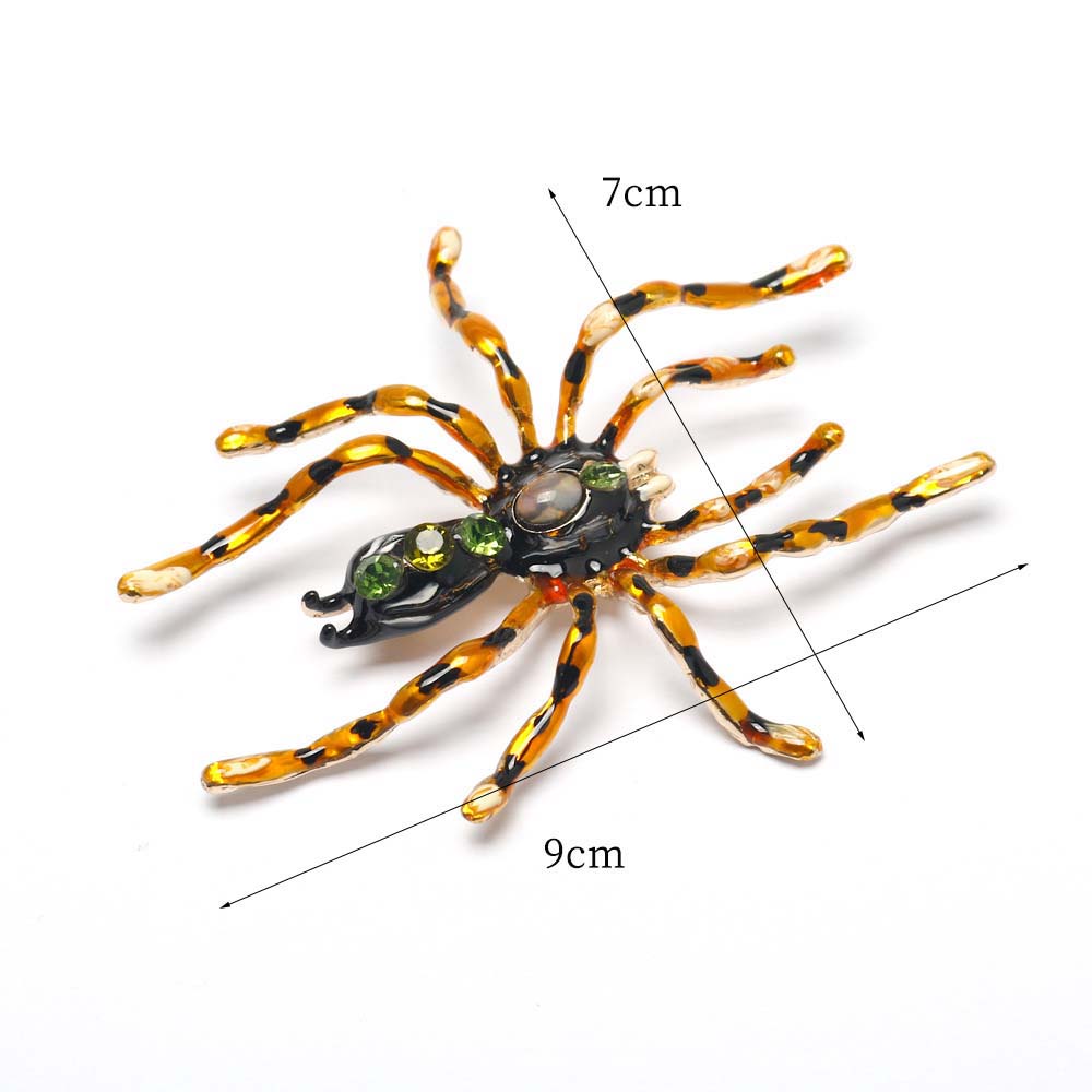 Lapel Badges Big Spider Badge Clothes Backpack Poisonous Spider Brooches  Skirts