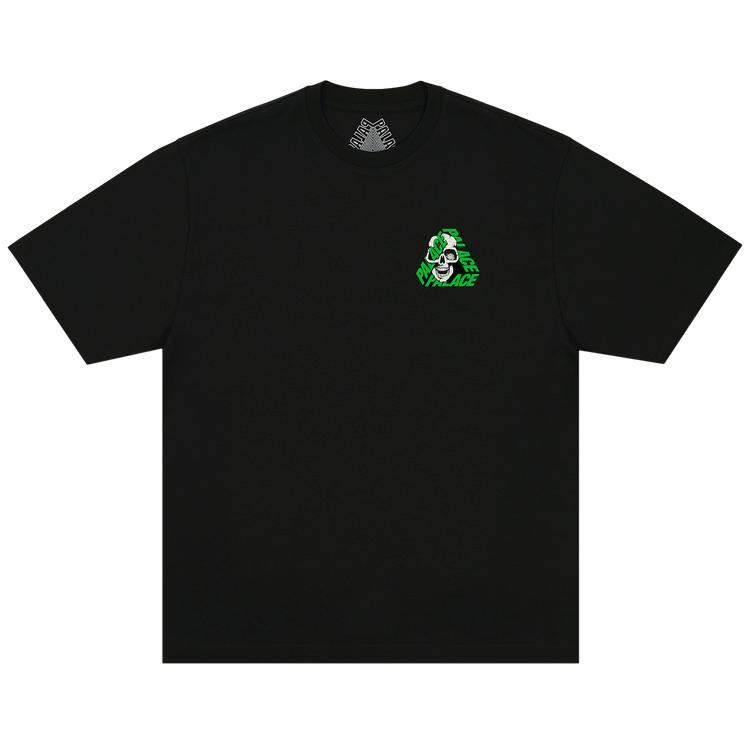 

Palace P3 Skull T-Shirt Black Unisex Tops P28TS143 M