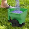 Ergonomic Multiple Use Handheld Spreader For Even Seedlings Fertilizers Dispersion Perfect For Lawn Care And Snow Melt