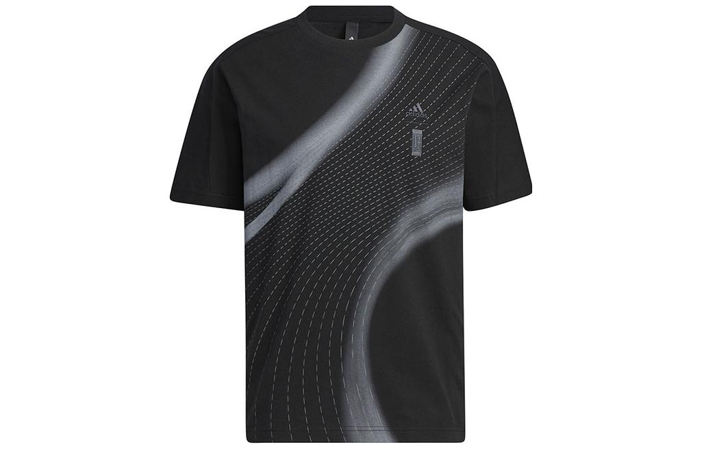 

Adidas T Shirts Men s Black Crew Neck Moderate Straight Fit IA8089 XXL