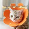 Cat Elizabethan Collar: Anti-Bite/Lick Sterilization Headgear & Neck Warmer