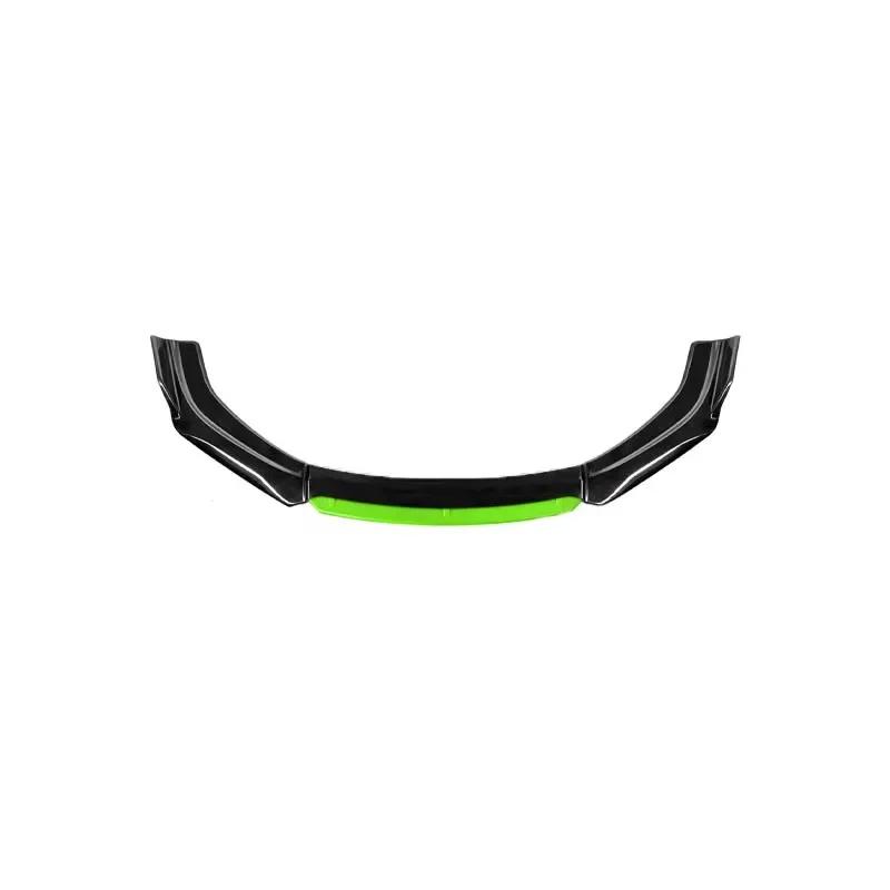 Car bumper gloss front shovel chin spoiler splitter General Motors modified front lip anti scratch strip collision avoidance