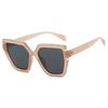 Bao Ge Glasses, Large Frame Polarized Sunglasses, Fashionable Retro Ins Street Shot Rivet Wind Tr90
