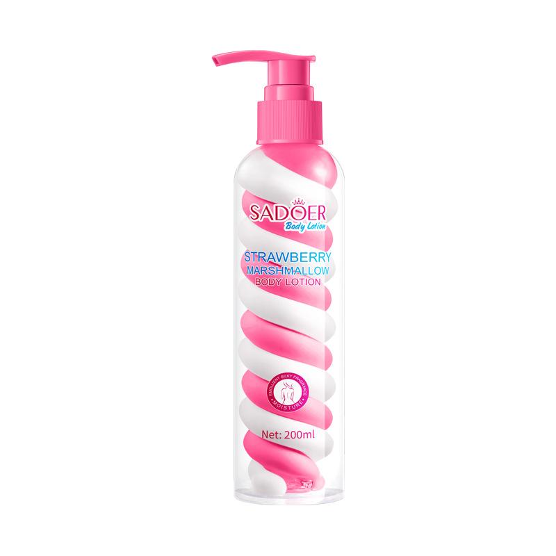 Strawberry Marshmallow Body Lotion 200ml Autumn and Winter Moisturizing and Rejuvenating Body Lotion Skin Care Products 200ml