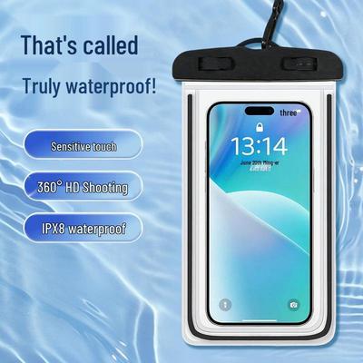 Waterproof Touch Screen Phone Case for Swimming, Rafting, Diving & Photography - Special Sealed Bag for Takeaway Riders