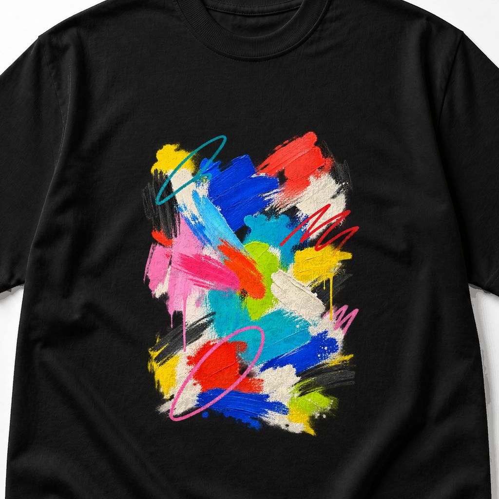 WORK IN PROGRESS Abstract Studio Paint Heavyweight TShirt