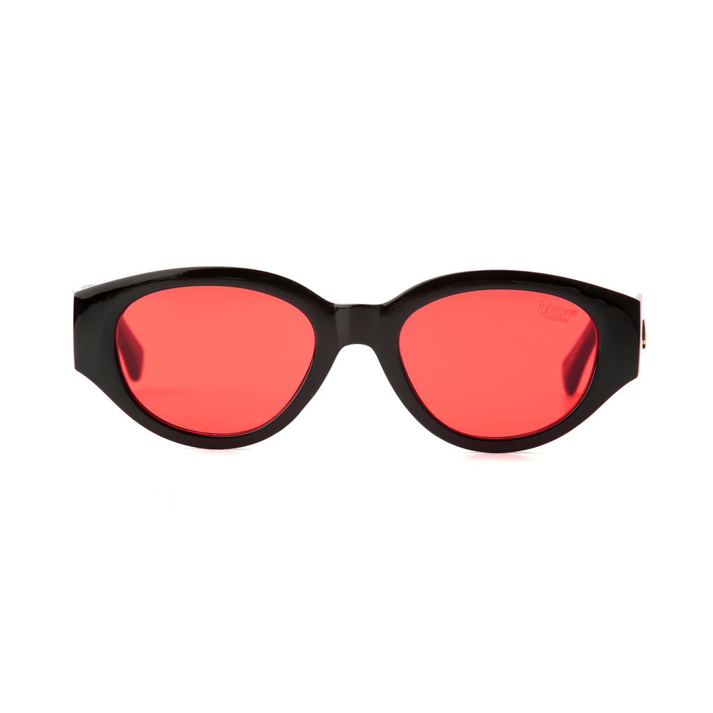 Haibisyeon D.Fox Original Glossy Black / Red Tint Lens